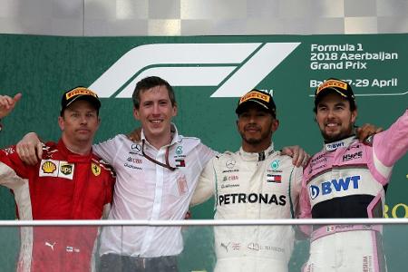 Formel 1: Über fünf Millionen sehen Chaosrennen in Baku Formel 1: Über fünf Millionen sehen Chaosrennen in Baku