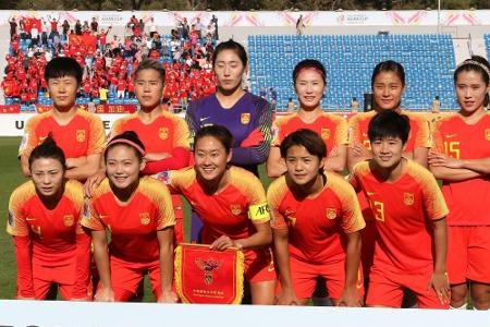 China löst erstes Ticket für Frauen-WM 2019