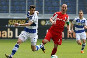 Duisburg blickt nach unten - Sandhausen fast gerettet