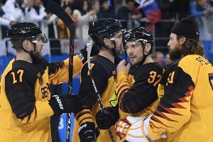 Eishockey: Deutschland gewinnt zweiten Test gegen Russland