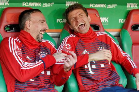 Zum achten Mal Meister: Auch Ribery jetzt Rekordhalter Zum achten Mal Meister: Auch Ribery jetzt Rekordhalter