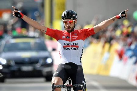 Tour de Romandie: De Gendt triumphiert nach Soloflucht Tour de Romandie: De Gendt triumphiert nach Soloflucht