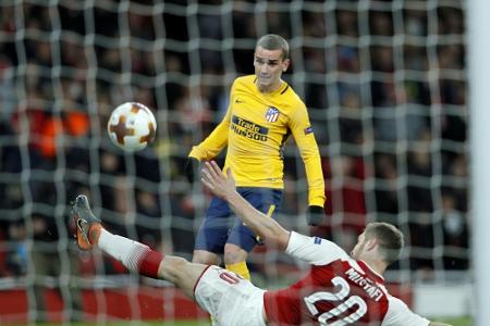 Arsenal vor Halbfinal-Aus - 1:1 gegen Atletico