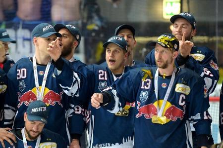 Mindestens sechs Spieler verlassen Eishockey-Meister München Mindestens sechs Spieler verlassen Eishockey-Meister München