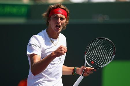 Zverev klettert auf Platz vier - Nadal wieder vorn