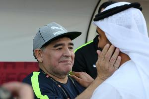 Maradona nicht mehr Trainer bei Zweitligist aus Dubai