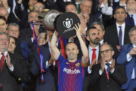 Barcelona zum vierten Mal in Serie spanischer Pokalsieger Barcelona zum vierten Mal in Serie spanischer Pokalsieger