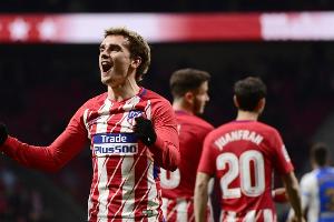 Griezmann-Viererpack: Atletico verkürzt Rückstand auf Barcelona