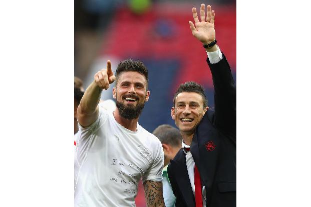 Beim Stadtrivalen Arsenal sind es ebenfalls viele Jahre, die Giroud und Koscielny zusammen auf dem Platz stehen. Die gute Be...