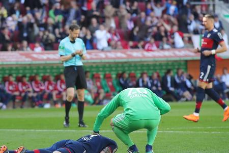 Zum Pechvogel avanciert Niklas Süle: Der Jung-Nationalspieler erzielt in der 18. Spielminute per Eigentor die Führung für Au...