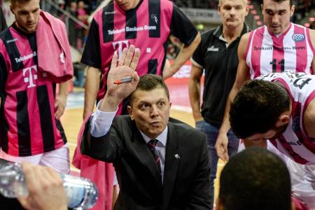 Basketball: Bonn setzt weiter auf Coach Krunic