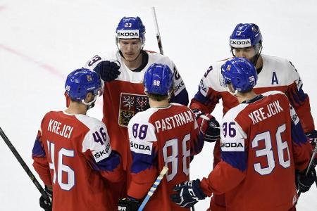 Eishockey-WM: Deutliche Siege für Tschechien und USA