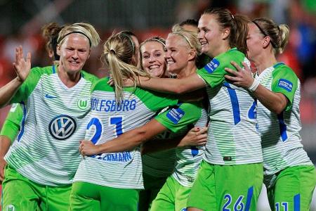 Frauenfußball-Bundesliga: Wolfsburg kurz vor der Titelverteidigung