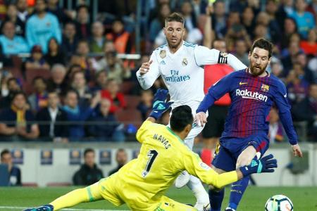 Barca nach 2:2 im Clasico vor historischer Saison