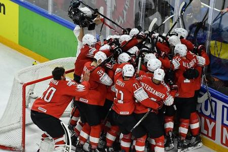 Eishockey-WM: Schweiz greift sensationell nach Gold