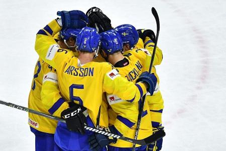 Eishockey-WM: Titelverteidiger Schweden erneut im Finale