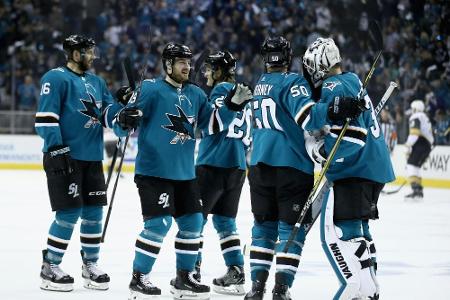 NHL: San Jose gleicht Serie gegen Vegas aus NHL: San Jose gleicht Serie gegen Vegas aus