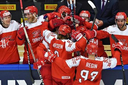 Eishockey-WM: Dänemark auf dem Weg ins Viertelfinale