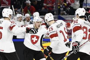 Eishockey: Schweiz hält Viertelfinalkurs - Weißrussland bleibt punktlos