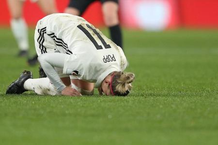 Wolfsburg im Pokalfinale gegen München ohne Popp Wolfsburg im Pokalfinale gegen München ohne Popp
