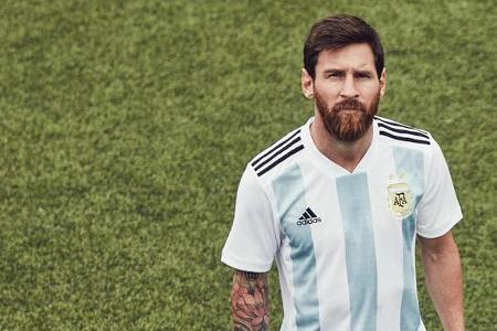 Superstar Lionel Messi und seine Teamkollegen werden in Russland einmal mehr im traditionellen hellblau-weißen Dress auflauf...
