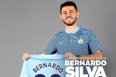 Mit der AS Monaco stand Bernardo Silva 2017 im Halbfinale der Champions League. Das hat Pep Guardiola so begeistert, dass er...