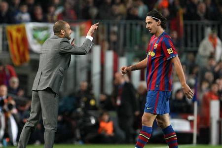 Für umgerechnet 66 Millionen Euro wechselt Ibrahimović im Jahr 2009 von Inter Mailand zum FC Barcelona. Er ist damit die Num...