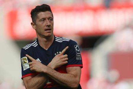 Torjäger der Saison: Robert Lewandowski (Bayern München)