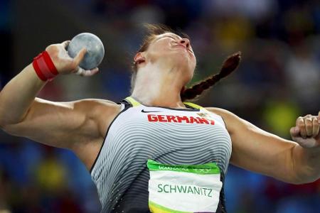 Kugelstoßen: Schwanitz erneut mit europäischer Saisonbestleistung Kugelstoßen: Schwanitz erneut mit europäischer Saisonbestleistung