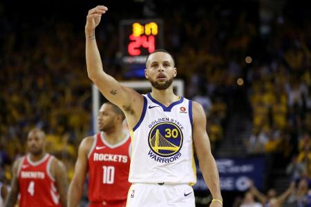 NBA: Kantersieg für Warriors - Curry trifft wieder