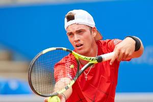 Tennis: Marterer überrascht mit Sieg gegen Monfils