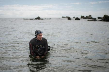 Franzose startet Pazifik-Durchquerung von Tokio nach San Francisco
