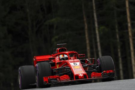 Formel 1: Vettel Schnellster im dritten Training Formel 1: Vettel Schnellster im dritten Training