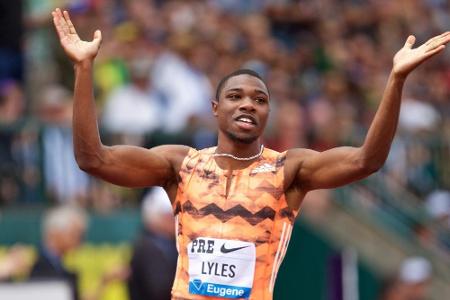 Lyles in 100-m-Jahresweltbestzeit zu erstem US-Titel