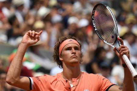 Zverev nach weiterem Fünfsatzmatch erstmals in Grand-Slam-Viertelfinale
