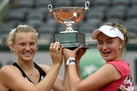 Siniakova/Krejcikova gewinnen French-Open-Titel im Doppel Siniakova/Krejcikova gewinnen French-Open-Titel im Doppel