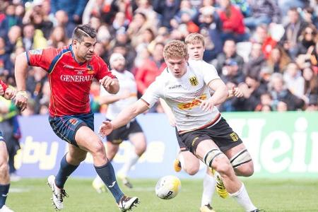 Sieg gegen Portugal: Rugby-Herren wahren WM-Chance Sieg gegen Portugal: Rugby-Herren wahren WM-Chance