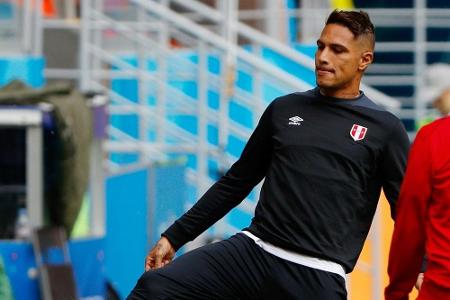 Perus Guerrero gegen Dänemark nur auf der Bank