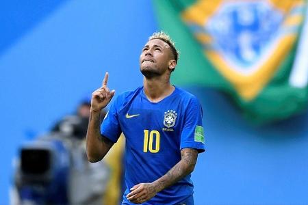 Schluchzender Neymar: 