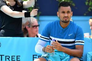 Obszöne Gesten im noblen Queen's Club: Nächste Geldstrafe für Kyrgios