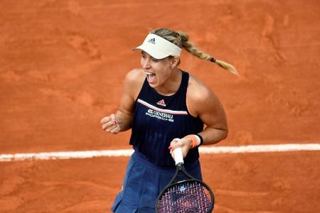 Kerber in Paris erstmals seit sechs Jahren im Viertelfinale