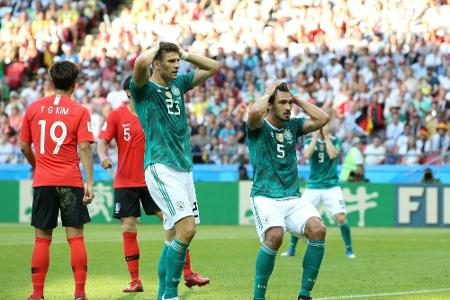 Peinliches Aus in der Vorrunde: Weltmeister Deutschland erleidet WM-Totalschaden
