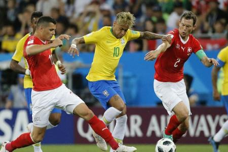 Brasilien - Schweiz 1:1 (1:0): Szenen, Fakten, Zitate