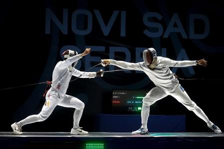 Degenfechter Schmidt holt erste deutsche EM-Medaille Degenfechter Schmidt holt erste deutsche EM-Medaille