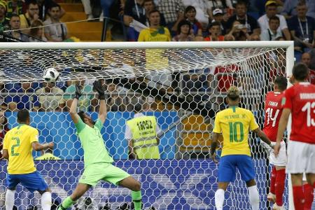 Brasilien stolpert: Schweiz raubt Neymar den Spaß
