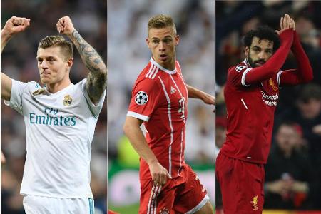 Die UEFA hat den besten Kader der Champions-League-Saison 2017/18 gewählt. Unter den 18 Auserwählten befinden sich auch Real... Die UEFA hat den besten Kader der Champions-League-Saison 2017/18 gewählt. Unter den 18 Auserwählten befinden sich auch Real...