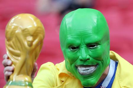 Auch 'die Maske' hat Brasilien auf der Jagd nach dem WM-Titel nicht geholfen. Im Viertelfinale war für die Selecao gegen Bel...