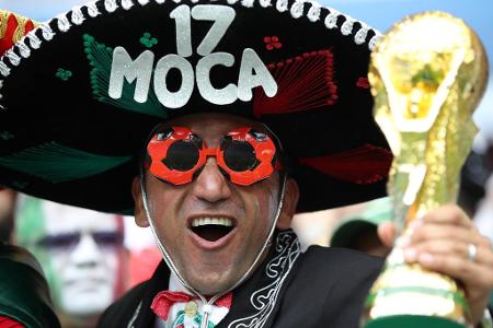 In Mexiko träumen sie offenbar schon vom Weltmeister-Titel.