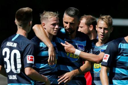 Hertha gewinnt Test gegen Dukla Prag