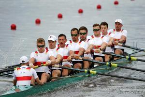 Deutschland-Achter gewinnt Vorlauf in Luzern